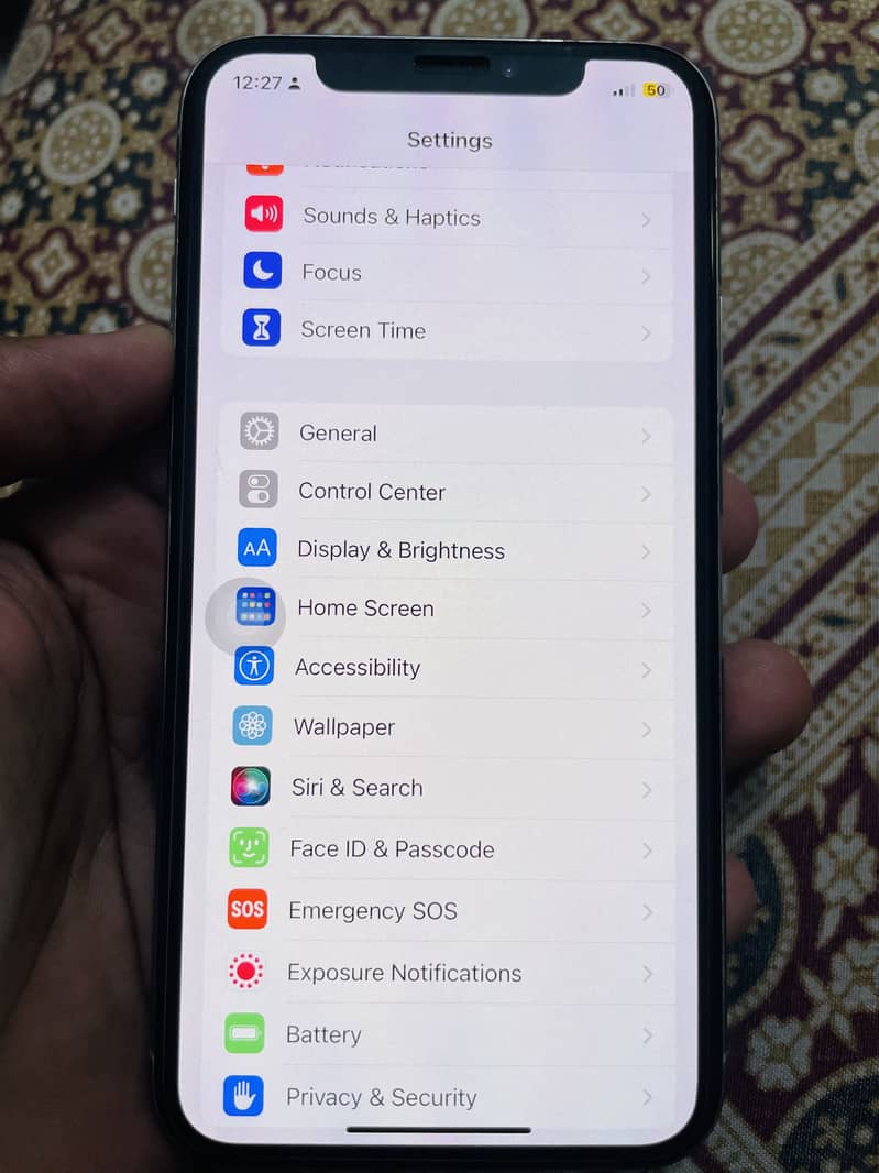 IPHONE X 5