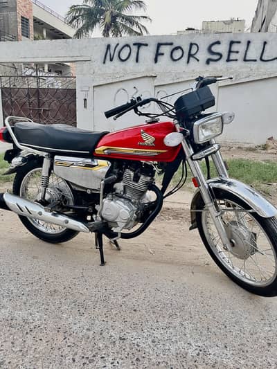 Honda cg 125 special edition ||urgent sale||  || total genuine ||