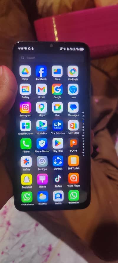 Itel A50 only Box sat ha