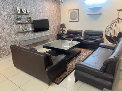 3 bed full furnished flat for rent in phase 3 bahria town Islamabad