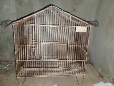 Parrots cage.