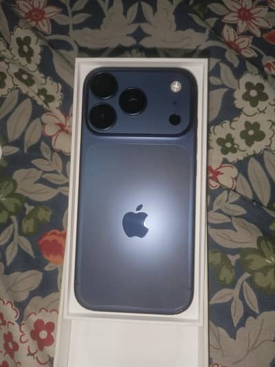 i phone 17 pro deep blue JV complete box 0316*497*3033*