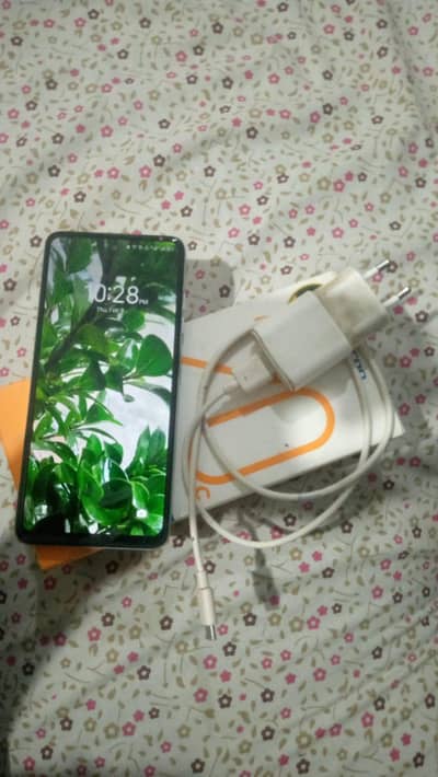 4+4 128gb  5000 mAh battery sky Blue color