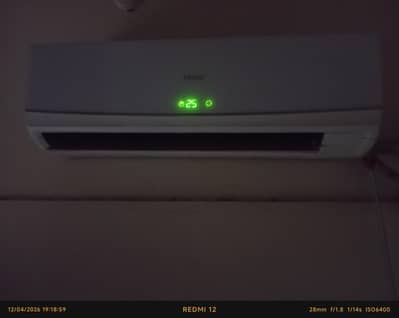 Haier 1 ton ac full working no fault