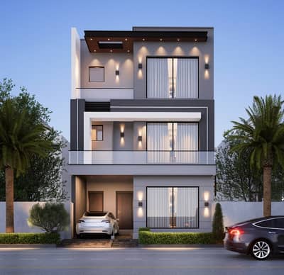 5 Marla Triple Storey Semi Finished Owner Built Canal Road