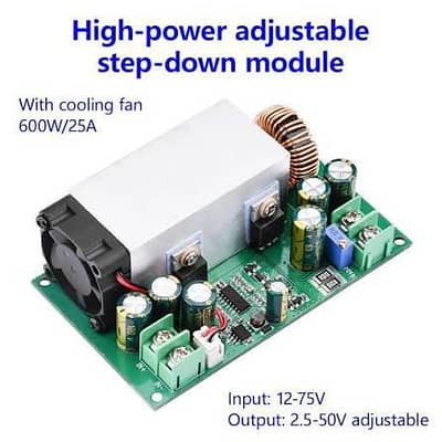 600 Watt Buck converter for solar panel