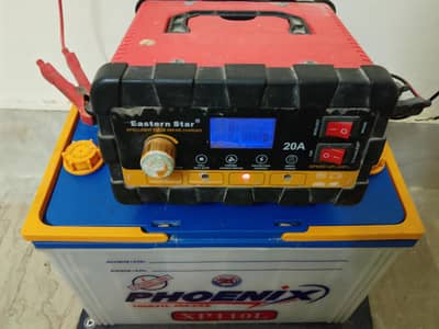 65 AH Battery with 20A Charger for Sale