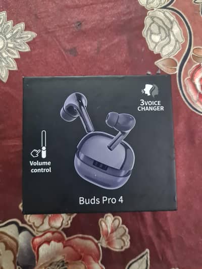 Buds Pro 4 - Wireless Bluetooth Earbuds with Voice Changer