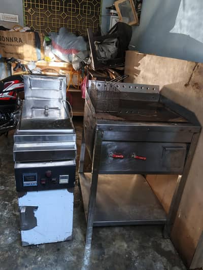 Fryer And Hot plate