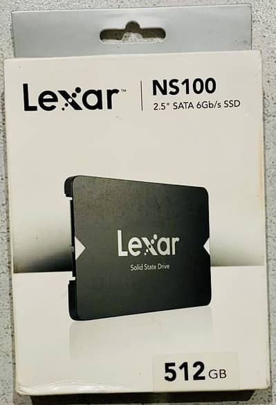 Lexar 512 GB Brand New SSD Drive fir Sale