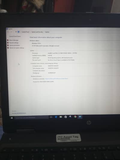 i am selling my laptop hp core i5 3 genration