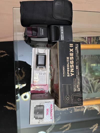 Canon EOS 6D lens 24-105 lens 50mm 1.8