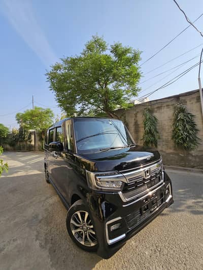 For Sale Honda N BoX Custom Model Japan 2023 Fresh import Pakistn 2024