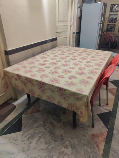 Dinning Table & Deewan (Sofa kam Bex)