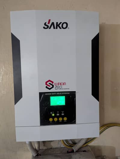 Sako 5.5 kw inverter with 4 tublar battery ags 2000