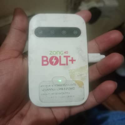 zong 4g Bolt+ internet device