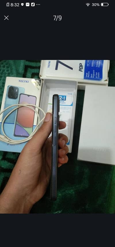​Tecno Pop 7 Urgent Sale | 10/10 Condition | All Accessories