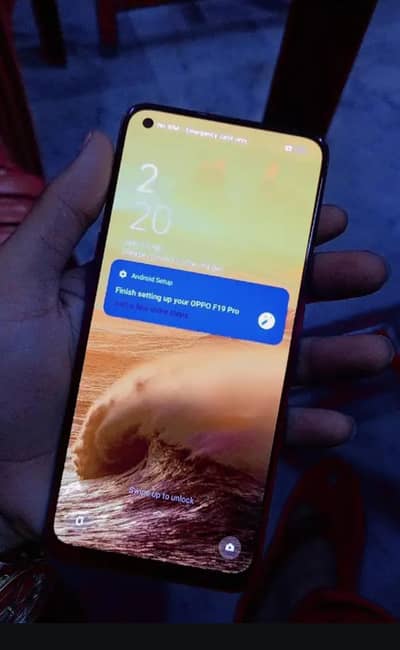 oppo f19 fro 8+4 128 10dy 10 ha mobl bsss panel per nishan hai