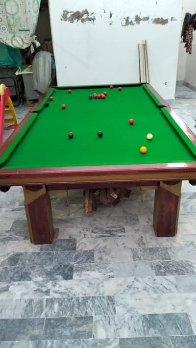 Snooker Table (size: 5ft width and 10 ft height)  Pool Table, billiard