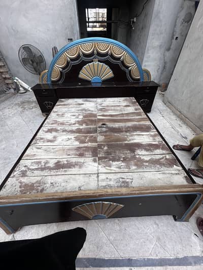 One bed with mattress Like new