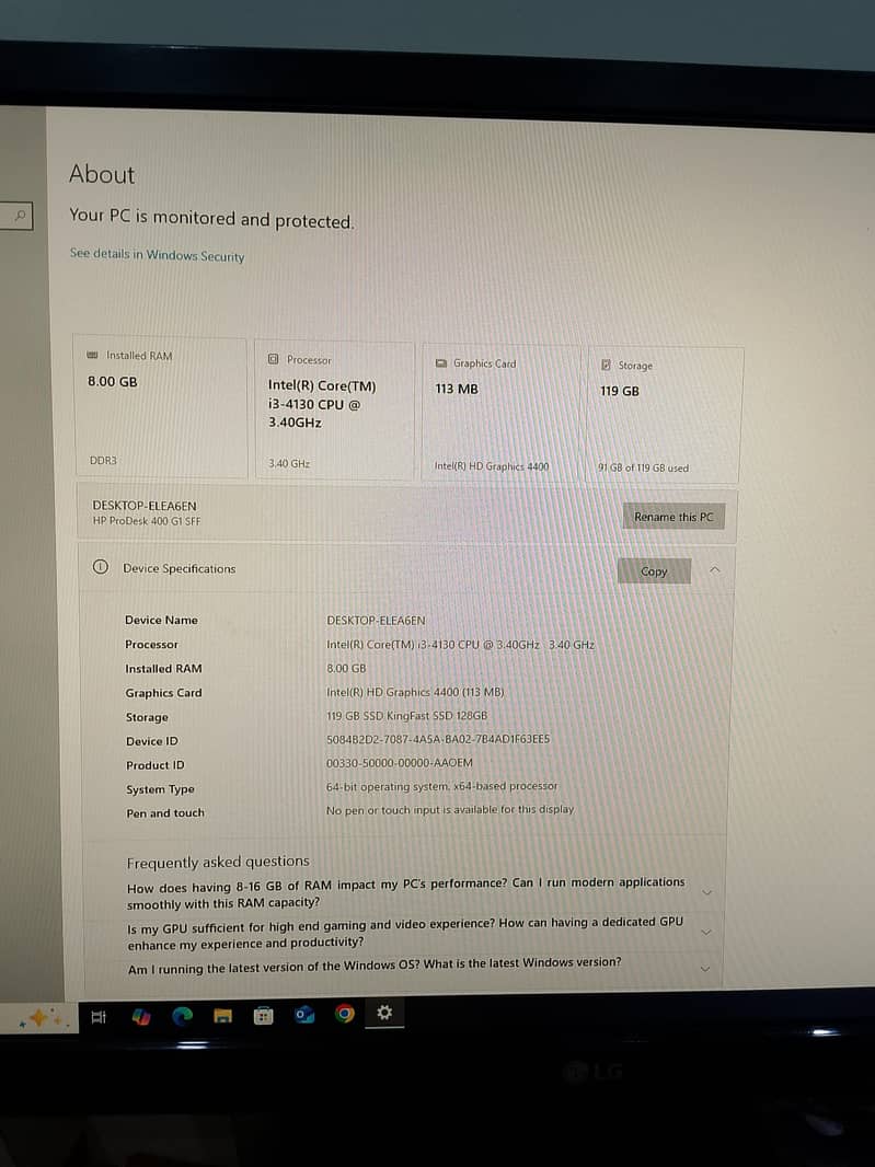 I'm selling my computer 4