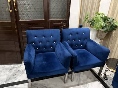 5 seater sofa set in good  condition