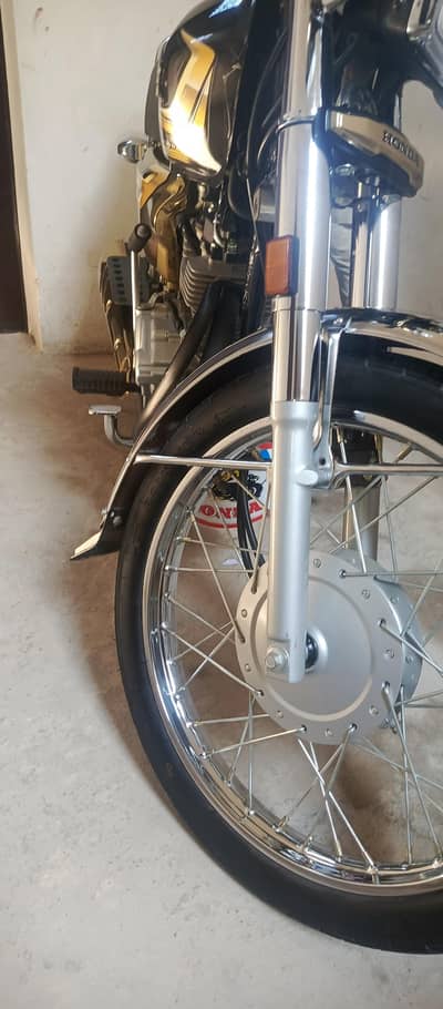 Honda 125 Gold Edition black Clr 2025/26 model