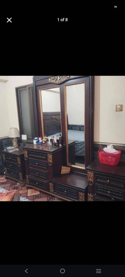 complete bed set with dressing heavy duty