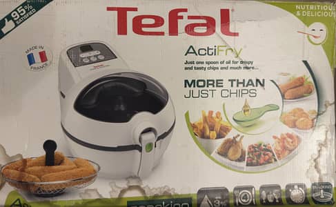 Tefal ActiFry Express Air Fryer - Just 1 Spoon Oil! Crispy Chips & Mo