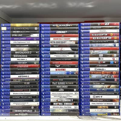 PS4 / Playstation 4 games 10/10 condition (WORKS ON PS5)