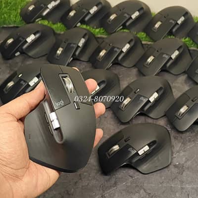 Logitech MX Master 3s Wireless Mouse - USB C Rechargeable - Graphite