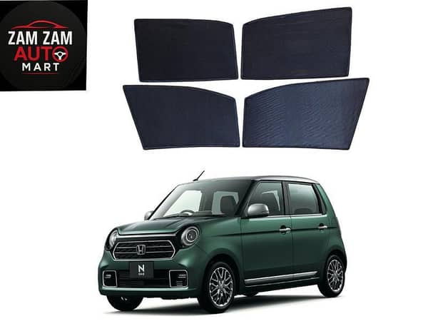 Honda N One Premium Quality Japani Sun Shades 4 PCS - Model 2020-2025