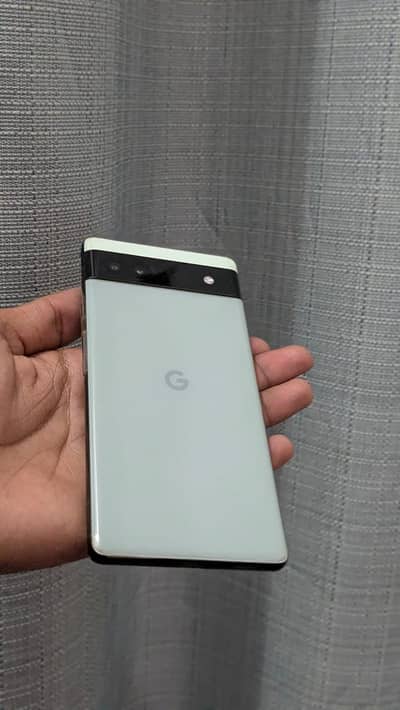 google pixel 6A green 