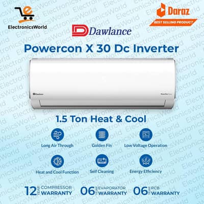 POWERCON X INVERTER 30 T3 Dawlance Brand  Inverter Split AC   0 Review