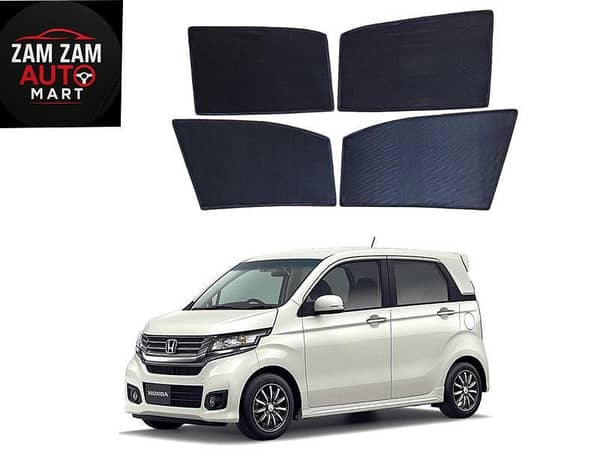 Honda N Wgn Premium Quality Japani Sun Shades 4 PCS - Model 2013- 2019