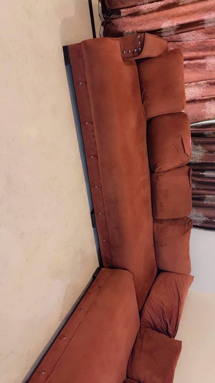 L shape sofa set 1
