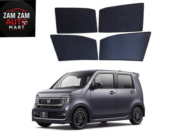 Honda N Wgn Premium Quality Japani Sun Shades 4 PCS - Model 2020-2025
