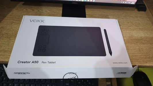 Veikk A50 Pen Tablet with all accessories 10/10