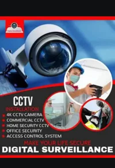 Cctv installation and service available in Rwp & ISL