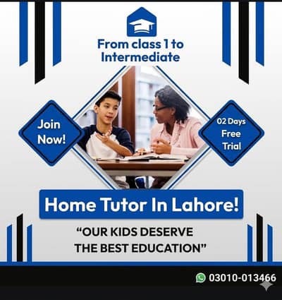 Home tutor Specialist