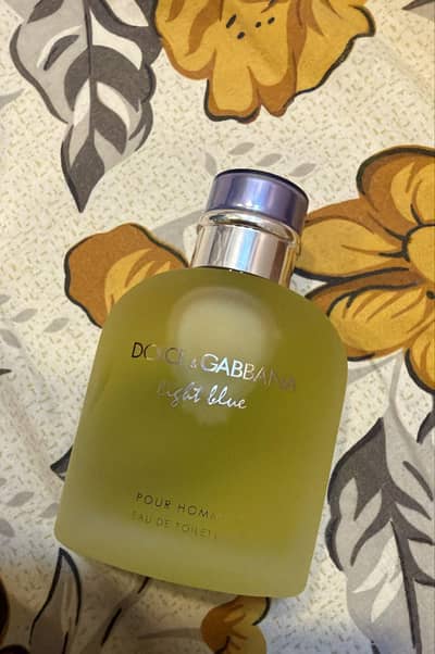 Dolce and Gabbana light blue  very little used It’s brand perfume