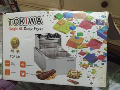 Electric deep fryer janpanese comapny(Tokiwa) 6L
