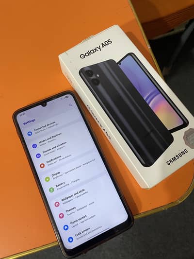 Samsung a05 with box