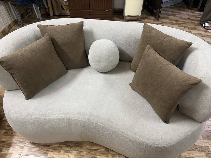 3+2+1+1 Boucle Material Sofas 1