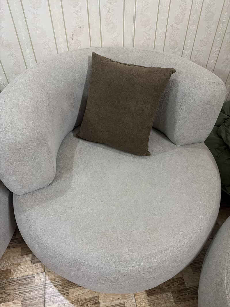 3+2+1+1 Boucle Material Sofas 2