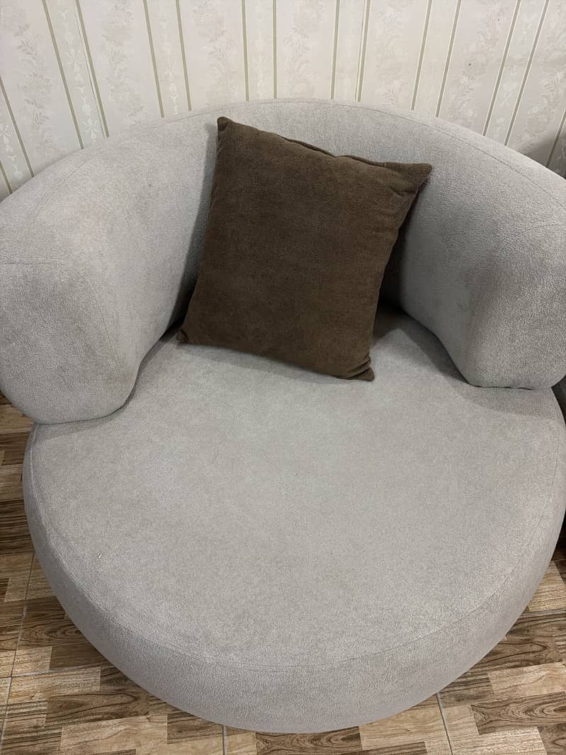 3+2+1+1 Boucle Material Sofas 3
