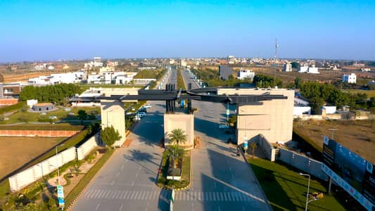 5 Marla 150Ft LDA Structure Road Plot A1-Block