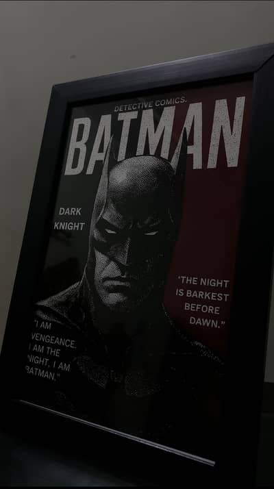 Aesthetic Wooden Frame Posters | Room Wall Decor | Cheap Price