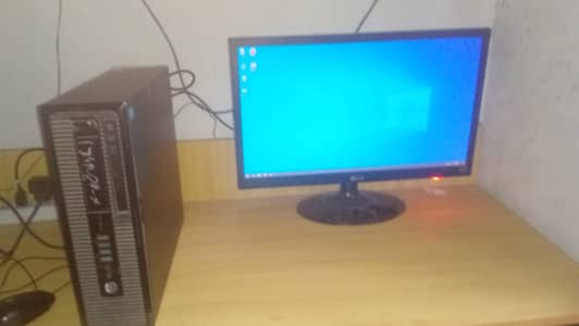 Core i5 4th Gen Desktop Computer | 8GB RAM | 256GB SSD | 23" LCD