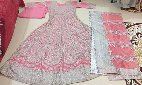 Elegant Maxi Wedding Wear dress.